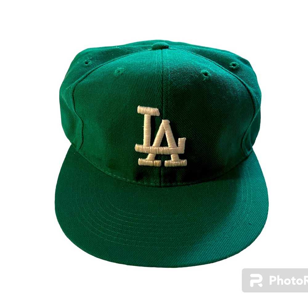 Vintage fitted LA baseball hat